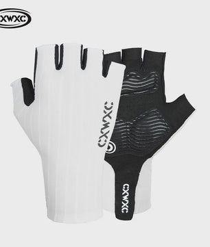 CXWXC Half Finger Fiets Handschoenen - Ademend, Anti-slip & Verlengde Polssteun voor Heren & Dames
