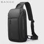 Bange Waterdichte Heren Borsttas - Crossbody Schoudertas met Grote Capaciteit