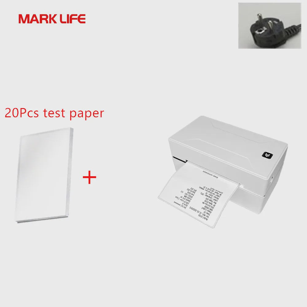 Marklife D100 Thermische Labelprinter: Print Verzending, Barcode & Bedanklabels Vanaf PC/Smartphone