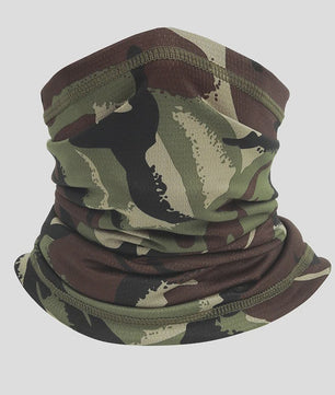 Veelzijdige Camouflage Nekwarmer & Buff - Ademend & UV Beschermend voor Outdoor Sport