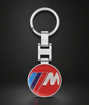 Metalen 3D BMW Autosleutelhanger Ring met Embleem - Auto Accessoires