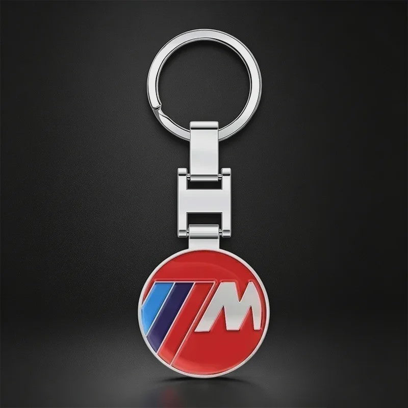 Metalen 3D BMW Autosleutelhanger Ring met Embleem - Auto Accessoires