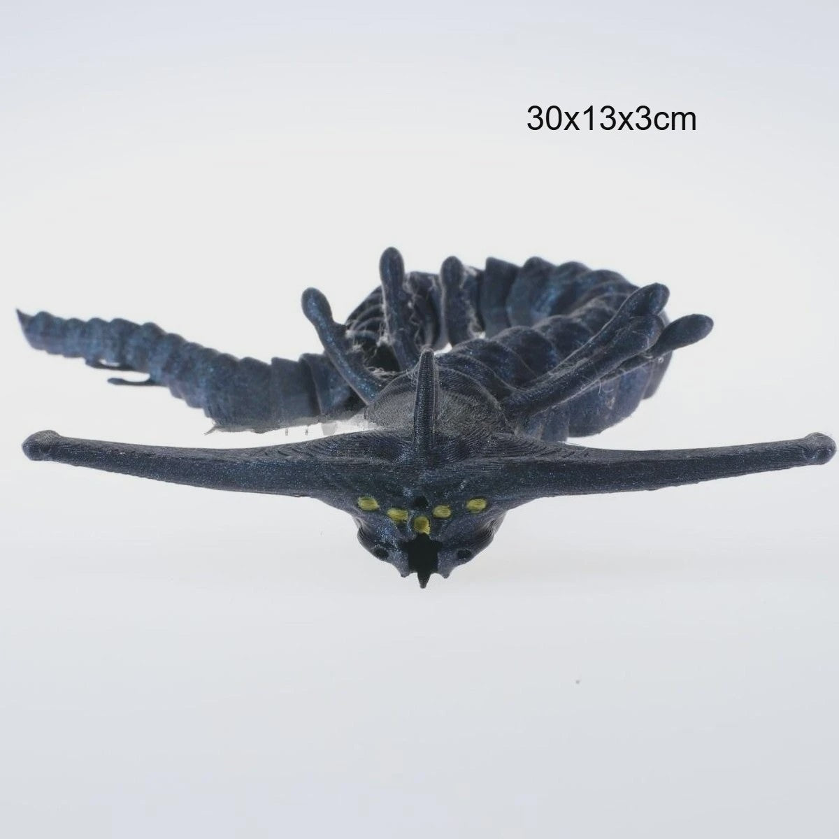 3D Geprinte Zeemonster Actiefiguur - Flexibel Speelgoed & Decoratie