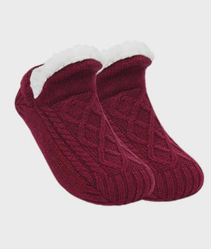 Super Warme Unisex Huissokken met Pluche Voering - Antislip & Comfortabel voor Winter
