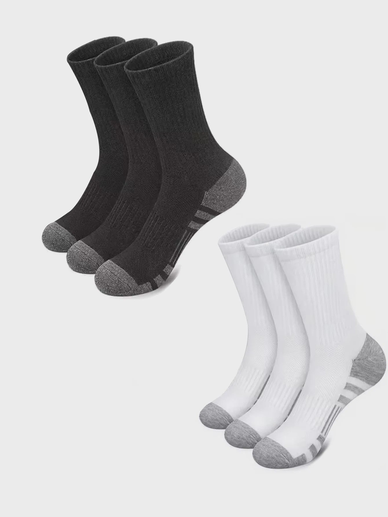 Heren Sportsokken 12 Paar - Comfortabel, Ademend & Grip voor Buiten & Voetbal