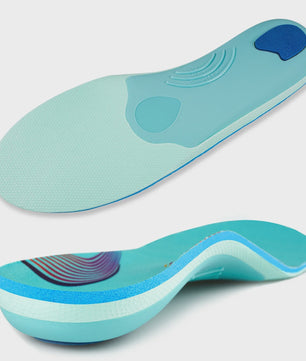 Orthopedische Steunzolen voor Platte Voeten, Hielpijn & Plantaire Fasciitis - Unisex Schoen Inlegzolen