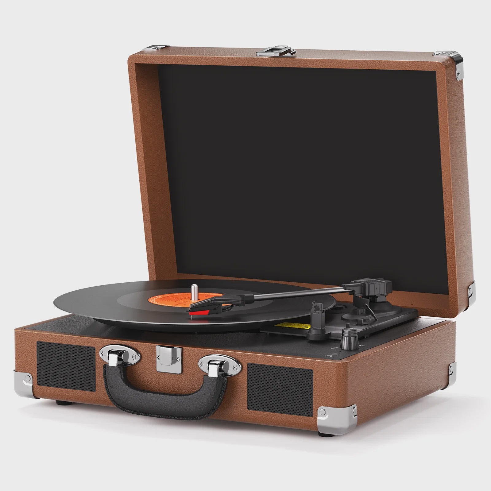 MAIO Platenspeler met Ingebouwde Stereo Speakers en Koptelefoonaansluiting - 3 Snelheden