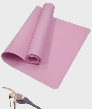 Antislip Yoga & Pilates Mat - 3mm, 4mm of 6mm Dik - Comfortabel & Duurzaam