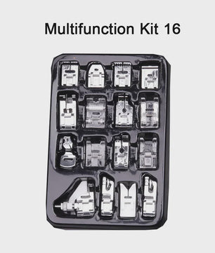 Uitgebreide Set Naaimachine Voetjes (11-82 Stuks) - Multifunctioneel voor Diverse Stijlen