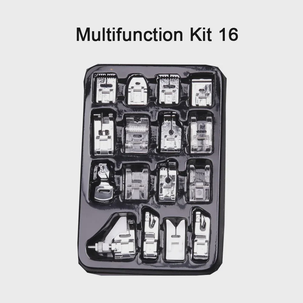 Uitgebreide Set Naaimachine Voetjes (11-82 Stuks) - Multifunctioneel voor Diverse Stijlen