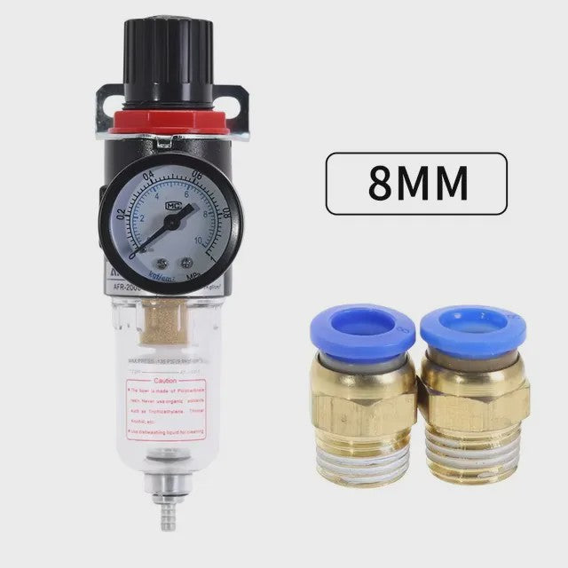 AFR-2000 Pneumatische Filter met Drukvregelaar en Manometer