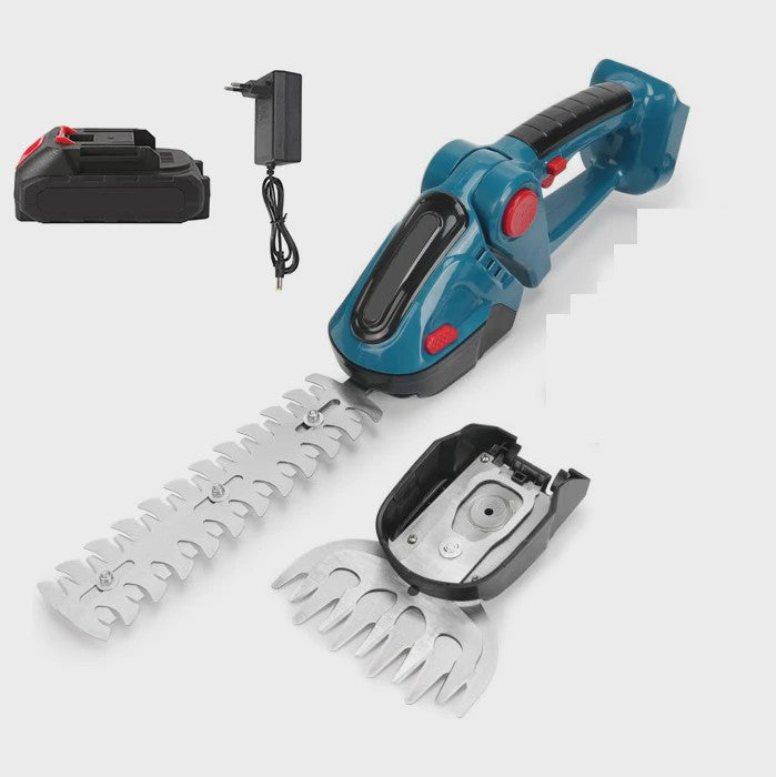2-in-1 Snoeischaar & Heggenschaar Set: Draadloos, 21V, Snoeien & Trimmen