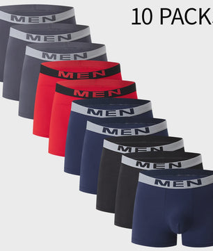 Set van 5 of 10 Heren Boxershorts - Comfortabel, Modieus en Elastische Taille