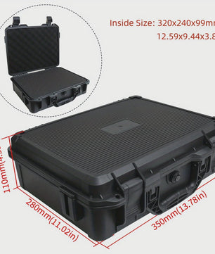 Robuuste Hardcase Gereedschapskoffer met Schuim – Schok- en Waterdicht