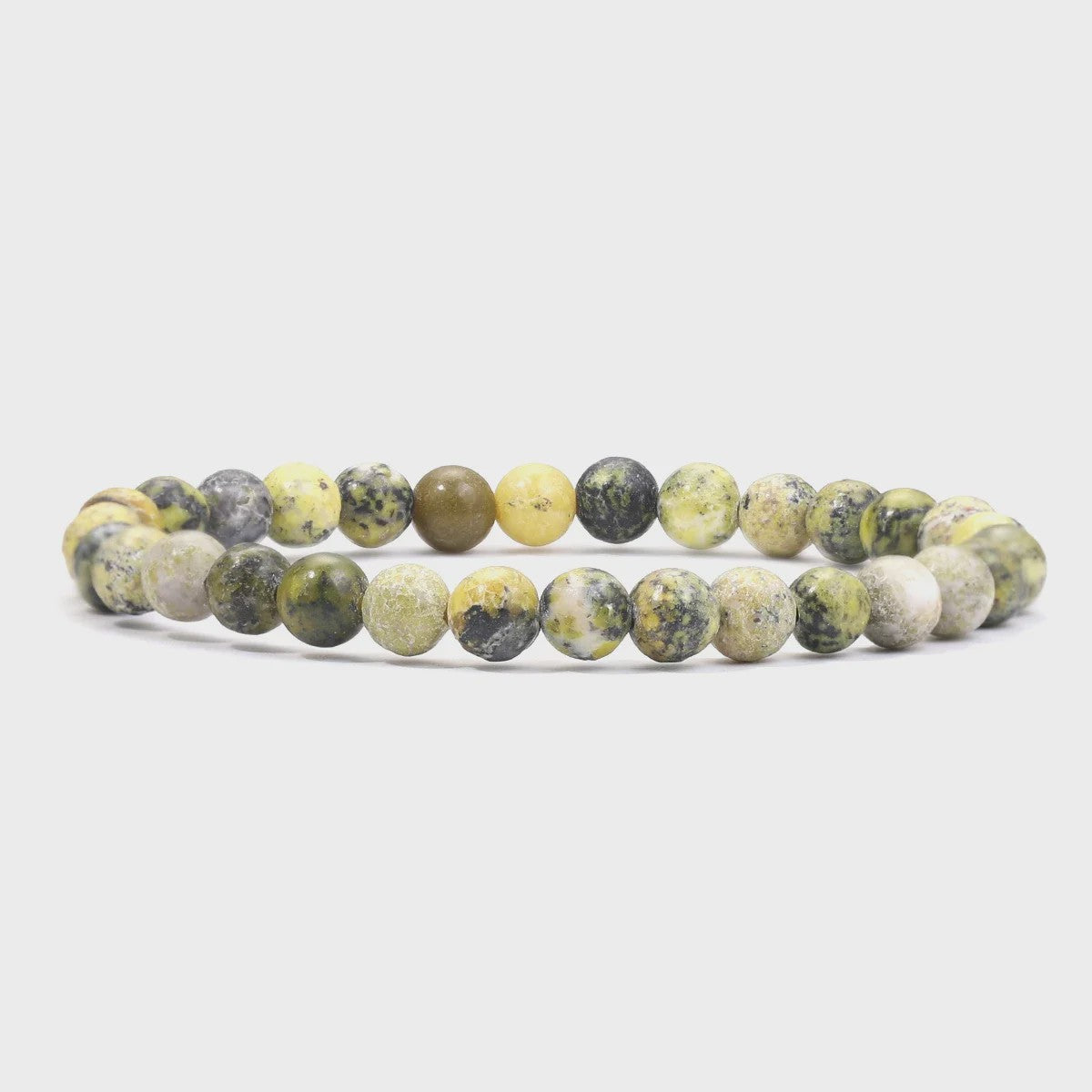 Natuurstenen Armband 6mm Kralen - Unisex Kristal & Edelsteen Armband