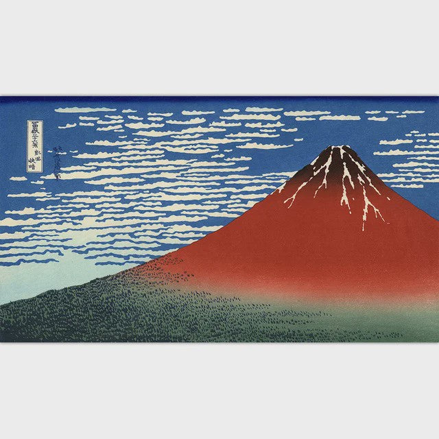 Klassieke Japanse Hokusai 'Great Wave' Canvas Poster - Tijdloze Kunst aan de Muur