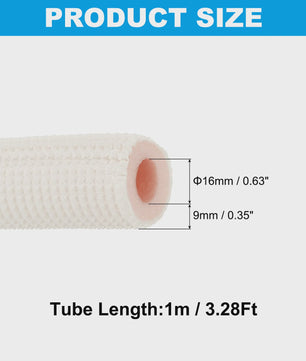 Isolatieschuim Buizen voor Airconditioner Leidingen - Warmte- en Koudeisolatie (1/2/3 Meter)