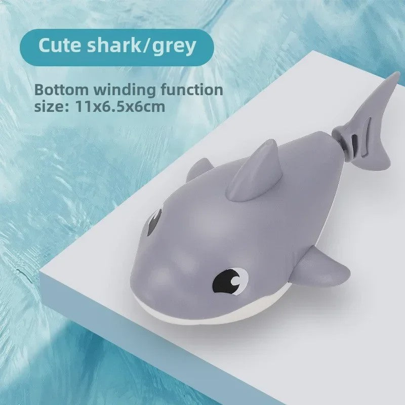 Schattig Haai Water Speelgoed met Opwindmechanisme - Perfect voor Bad & Zwembad