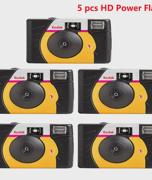 Kodak HD Power Flash Wegwerpcamera - 27+12 Foto's met Ingebouwde Flitser