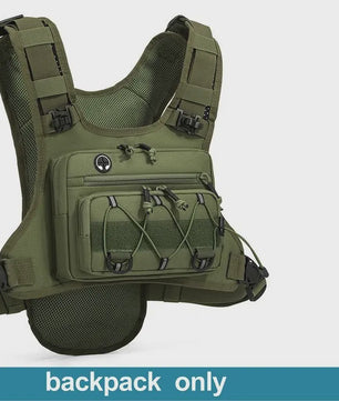 Tactisch Borstvest met Hydratatie en Opbergvakken - Ideaal voor Outdoor Sporten
