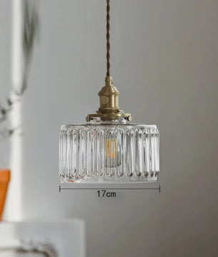 Nordic Groene Glazen Hanglamp met Koperen Fitting - Sfeervolle Moderne Verlichting