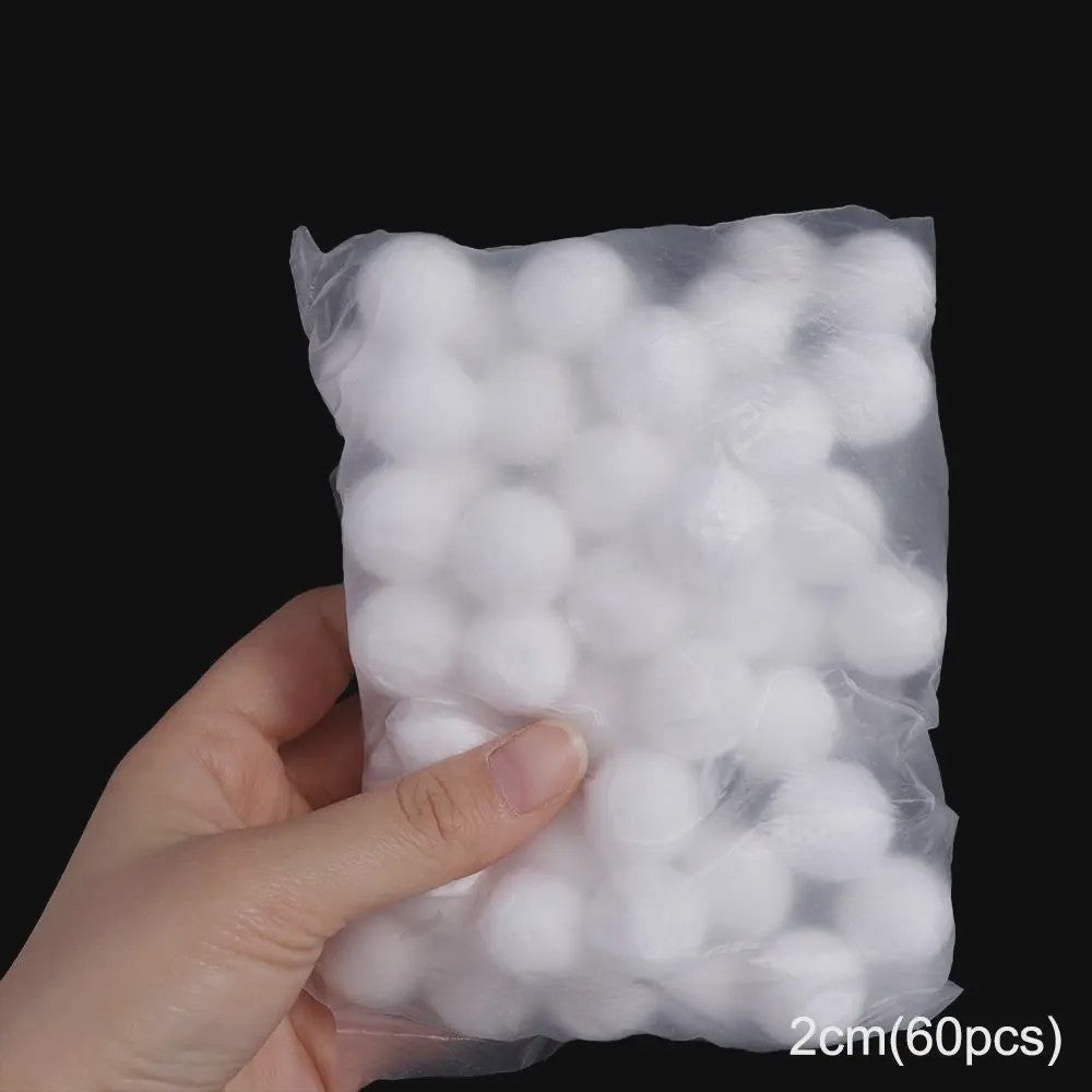 Mini Polystyreen Ballen Wit - Decoratie & Kerstversiering