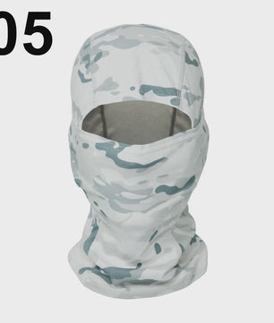 Multicam Camouflage Balaclava - Volledig Gezicht Hoofddeken voor Skiën, Fietsen & Outdoor