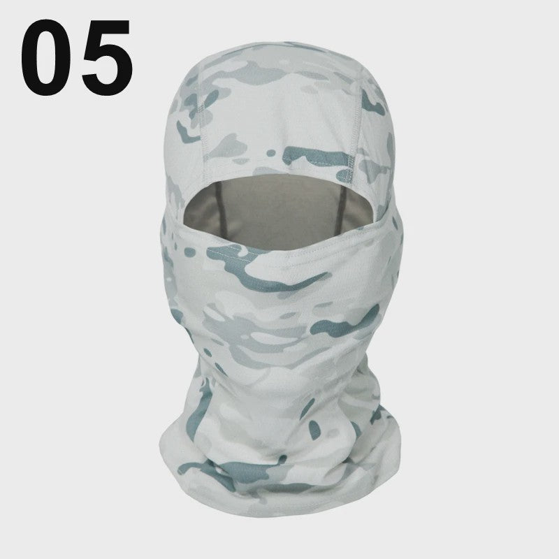 Multicam Camouflage Balaclava - Volledig Gezicht Hoofddeken voor Skiën, Fietsen & Outdoor