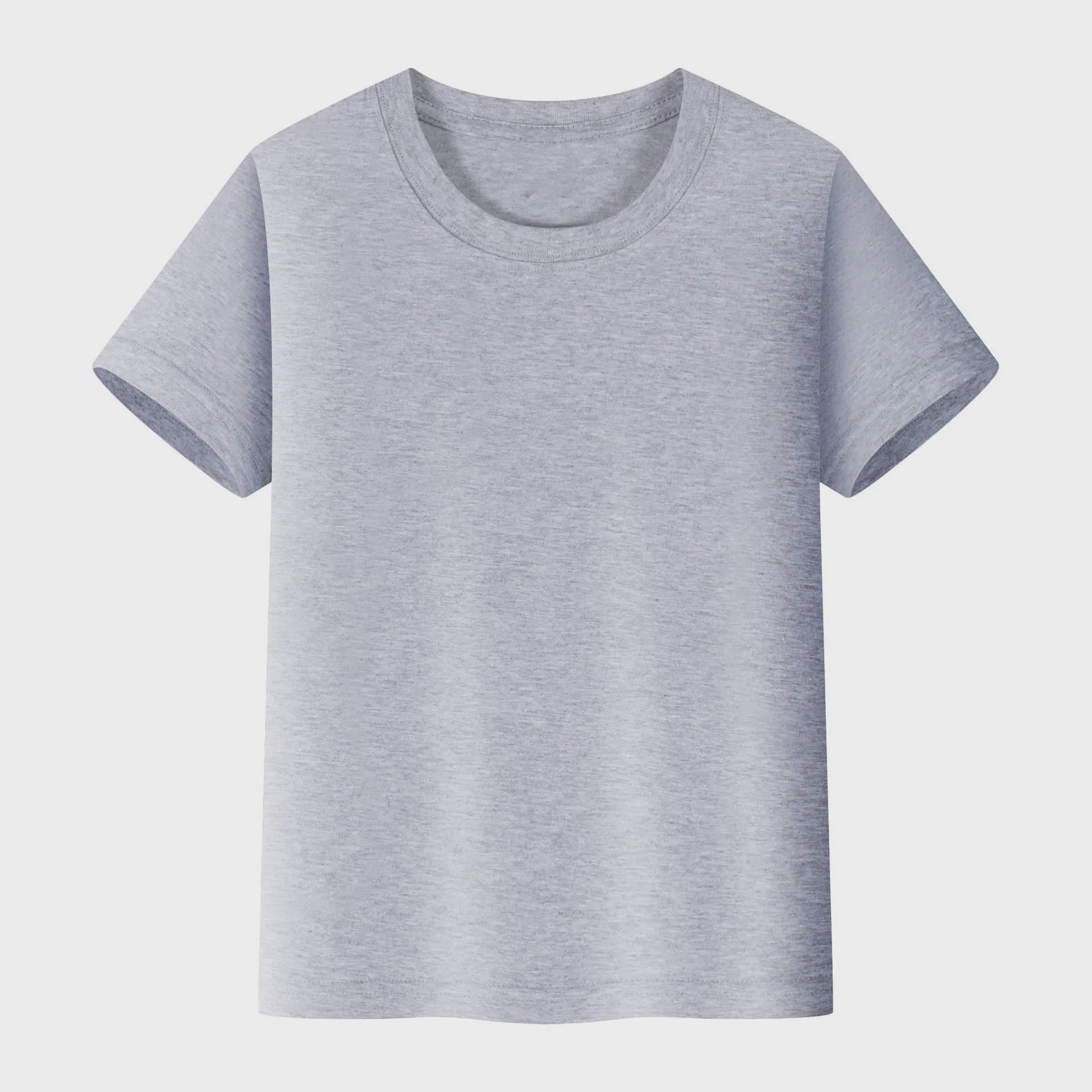 Basic Katoenen T-shirt voor Kinderen & Baby's - Jongens & Meisjes - Wit & Roze - Maten 1 t/m 14 Jaar