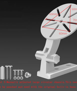 Universele Camerabevestiging Muurbeugel - Flexibele Camera Steun & Basis Houder