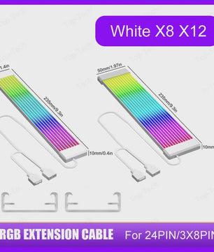 ARGB PC Kabel Verlenging - 5V 3-Pin Synchronisatie voor Moederbord & Videokaart