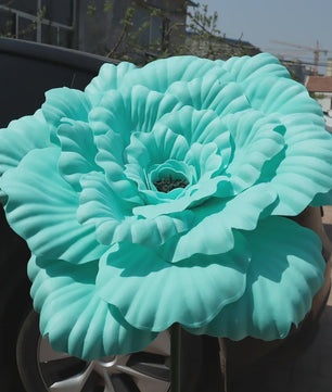 Grote Kunstbloem Pioenroos - 80cm Diameter - Decoratie voor Feesten, Evenementen & Bruiloften