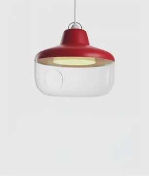 Moderne Glazen LED Hanglamp met Decoratieve Elementen - Sfeervolle Verlichting voor Woonkamer & Kinderkamer