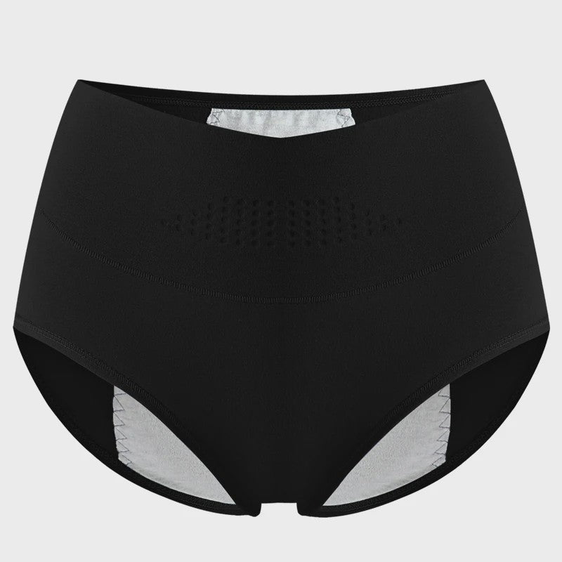 Hoge Taille Menstruatie Broekjes voor Dames - Lekvrij & Katoen - Plus Size L-4XL