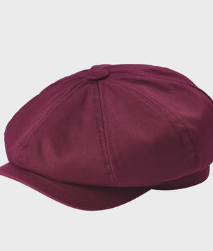 BOTVELA Heren Newsboy Cap - Katoenen Pet met 8 Panelen, Retro Stijl