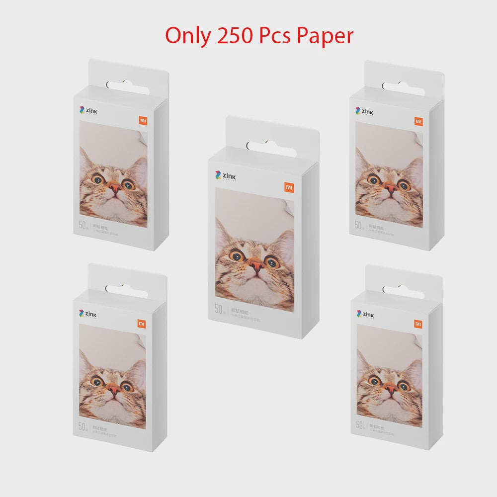 Xiaomi Mijia ZINK Pocket Printer Papier - Zelfklevend, 50 Vel, 3-inch