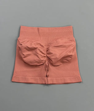 HISTELLO Seamless Biker Shorts Dames - Low Waist Scrunch Butt voor Fitness & Yoga