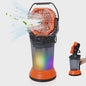 Draagbare Camping Ventilator met Vernevelaar, 2000ml Tank, 15000mAh Batterij & RGB LED Verlichting