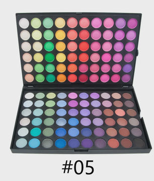 Professioneel 120 Kleuren Oogschaduw Palette - Matte, Glitter & Waterproof
