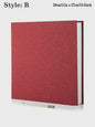 Linnen Fotoalbum Zelfklevend - DIY Scrapbook voor 2x3 tot 8x10 Inch Foto's