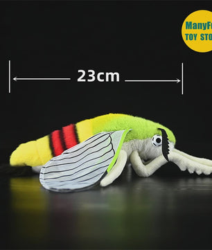 Realistische Luna Mot Pluche - Actias Luna Insect Knuffel voor Verzamelaars