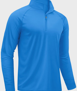 TACVASEN Heren UV Bescherming T-shirt Lange Mouw - UPF50+ Sneldrogend