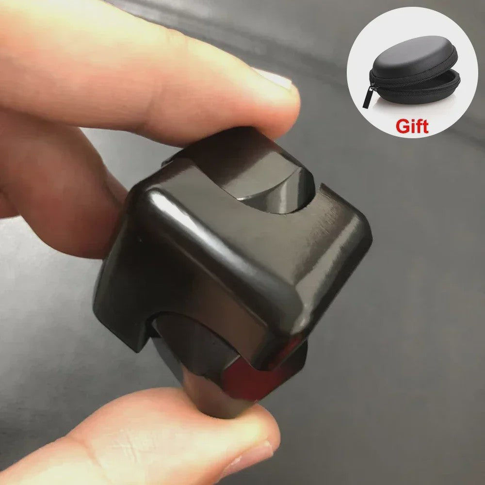Alloy Cube Spinner Fidget Toy: Anti-Stress, Focus & Draagbaar Speelgoed