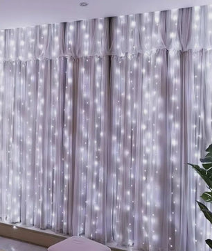 LED Gordijn Lichtjes met Afstandsbediening - USB Feestverlichting voor Huis, Bruiloft & Kerst