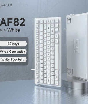 AJAZZ AF82 75% Draadloos Gaming Toetsenbord met Display, RGB & 4000mAh Batterij