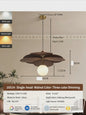 Vintage Rotan Hanglamp met Geweven Kap - Retro Stijl voor Woonkamer, Restaurant of Hotel