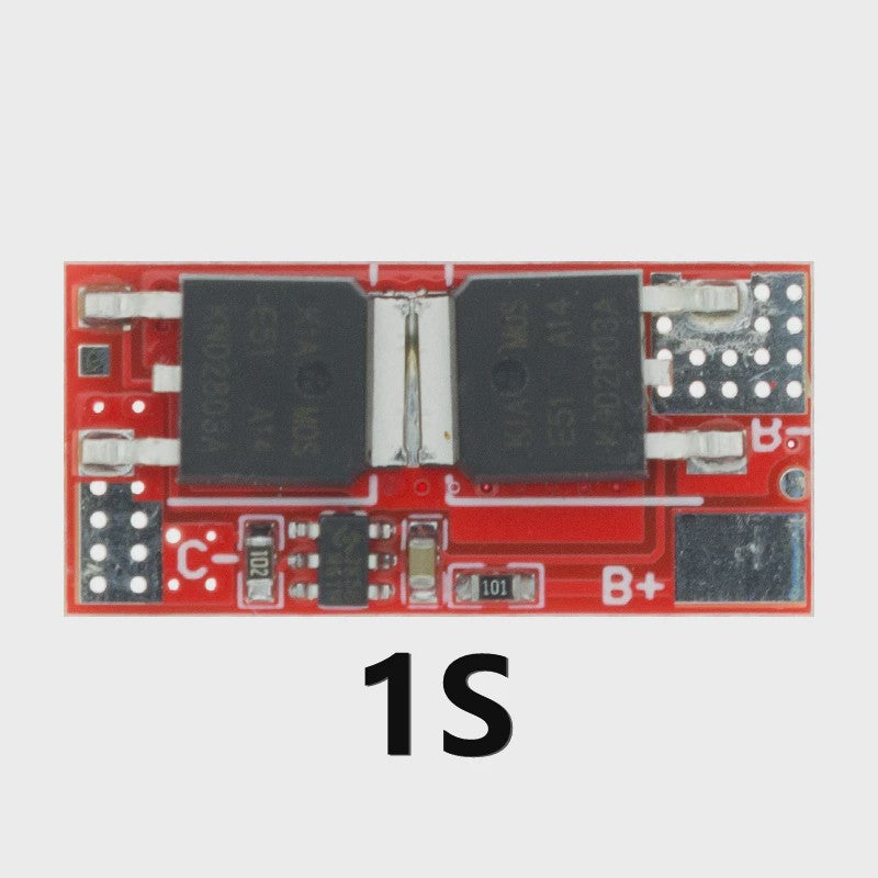 Universele BMS Beschermingsmodule voor 1S tot 5S Li-ion/Lipo Batterijen (10A/25A)