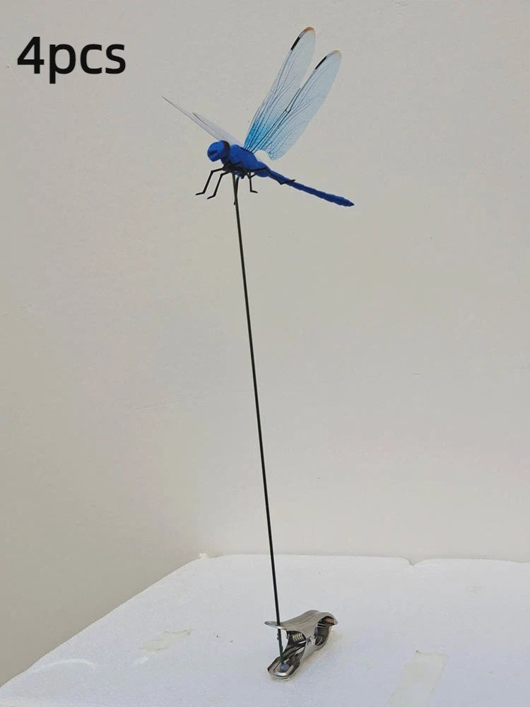 Decoratieve Libelle Clip - Tuindecoratie, Insectenwering & Accessoire