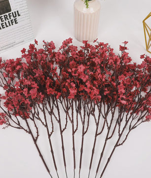 Kunstbloemen Gipskruid (3/5 stuks) - Sfeervolle Decoratie voor Huis, Bruiloft & Feest