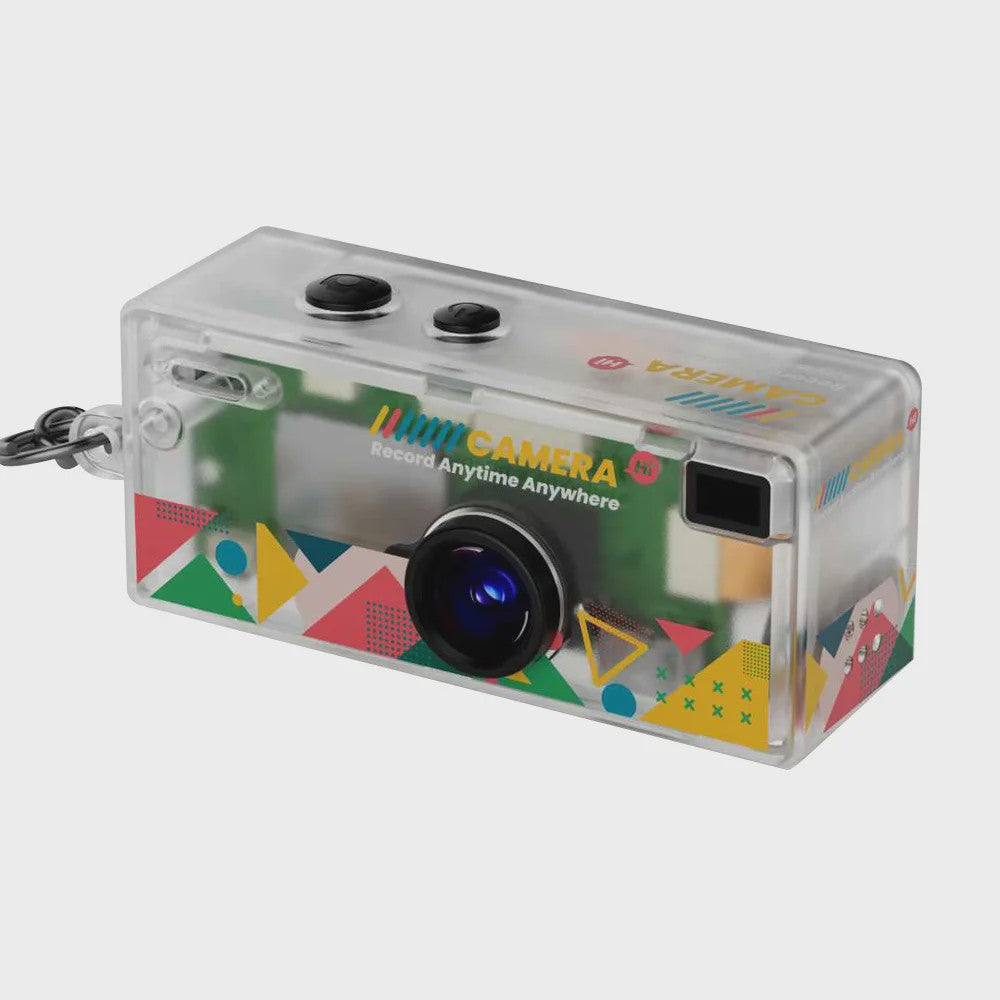 Retro Mini Digitale Camera Sleutelhanger - 1080P HD Video & Foto met Geheugenkaart Ondersteuning